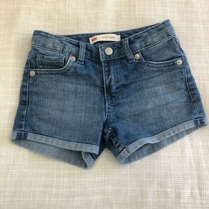 Levi’s Girls denim shorts